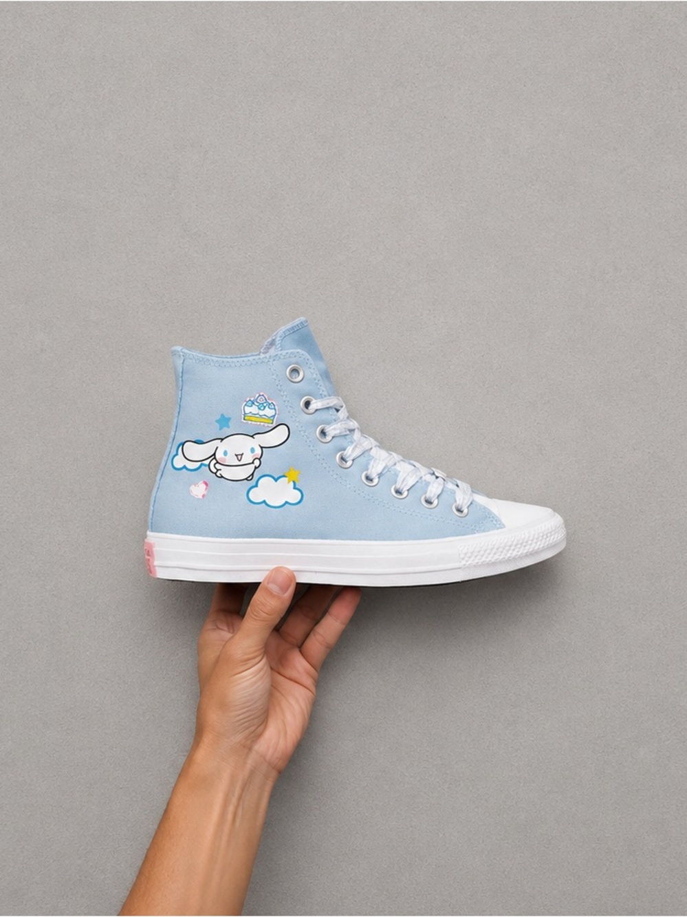 CONVERSE X HELLO KITTY CINNAMON-ROLL MULTIPLE WOMEN,KIDS SIZES NEW WITH BOX